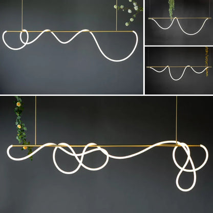 Dimmable Nordic LED Chandelier for Home Decor - Chandelier