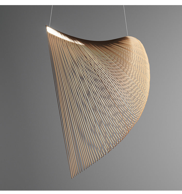 Wood Modern Table Lamp