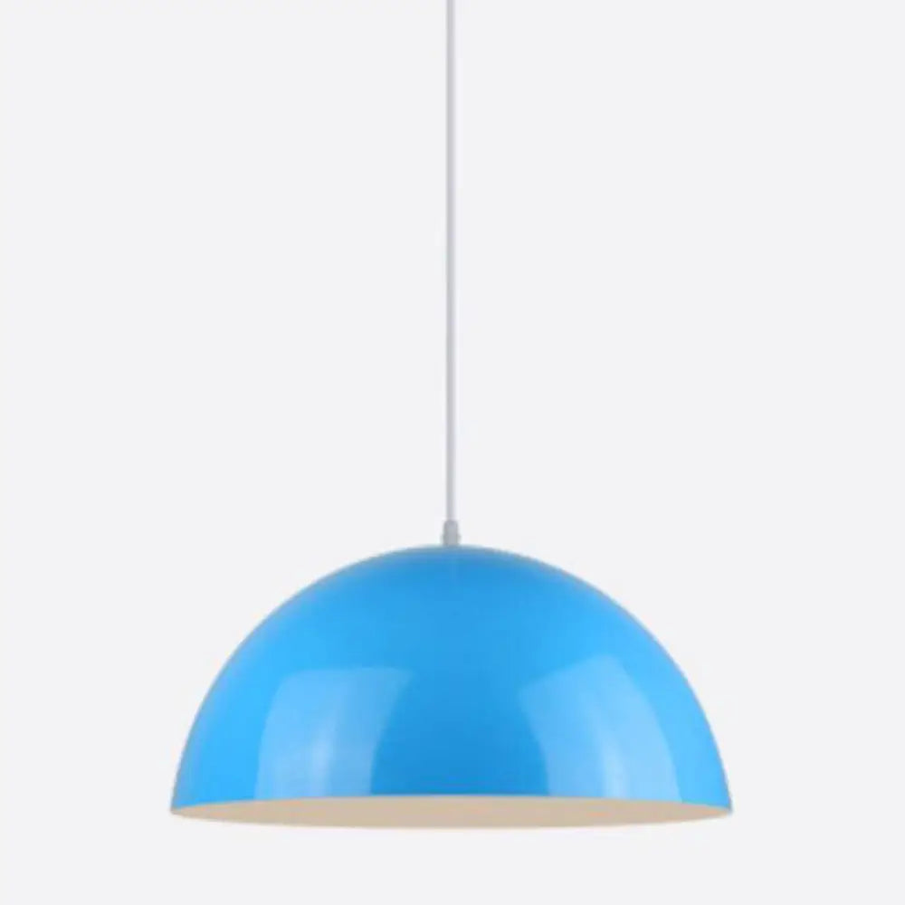 Dome Pendant Ceiling Light – Modern Metal Design with 1 Light – Ideal for Restaurant