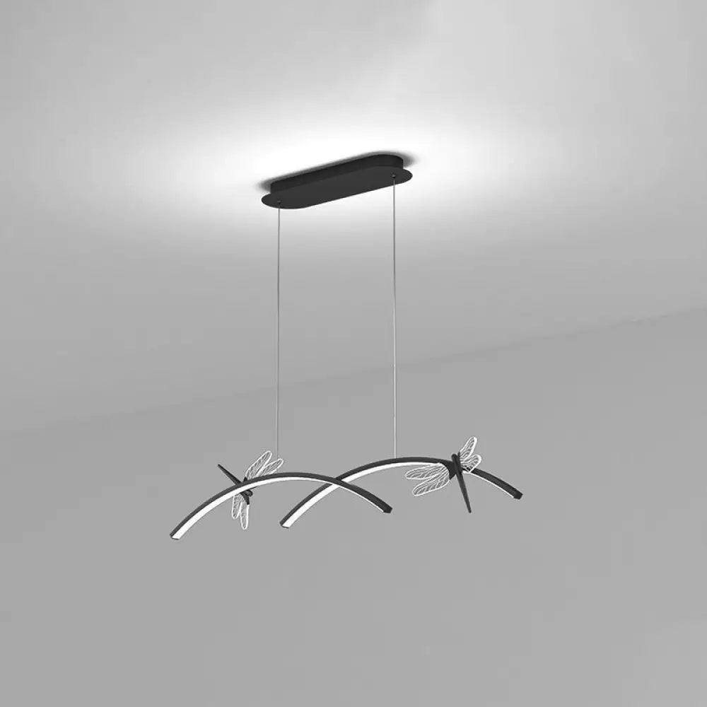 DecorBites™ Dragonfly Minimalist LED Pendant Light for Restaurant Ceilings