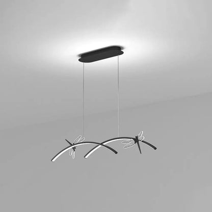 DecorBites™ Dragonfly Minimalist LED Pendant Light for Restaurant Ceilings
