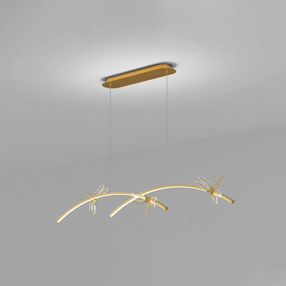 DecorBites™ Dragonfly Minimalist LED Pendant Light for Restaurant Ceilings
