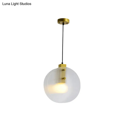 Dual Disc Hanging Light: White Textured Glass, Postmodern Pendant Lamp