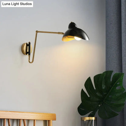 DecorBites™ Duckbill Reading Light Metal Sconce - Adjustable Joint, Perfect for Single Bedroom