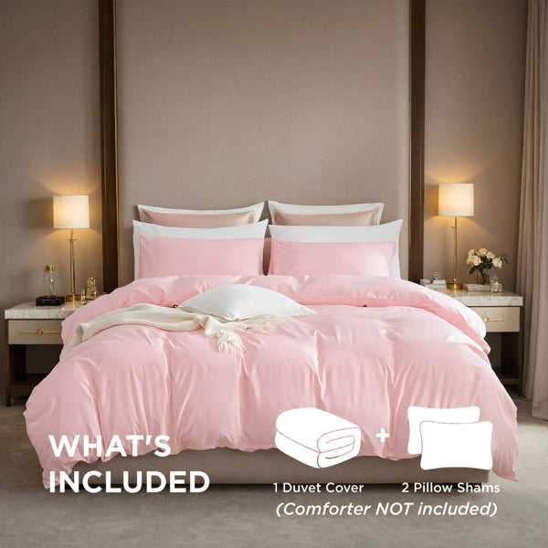 Juego de Cubrecama Oversized Incluye 1 Cubrecama y 2 Fundas de Almohada. Presenta Tela Transpirable, Suave y de Alta Calidad en Estilo Bohemio. Combina la Elegancia de un Hotel de Lujo con un Diseño Minimalista para Versat