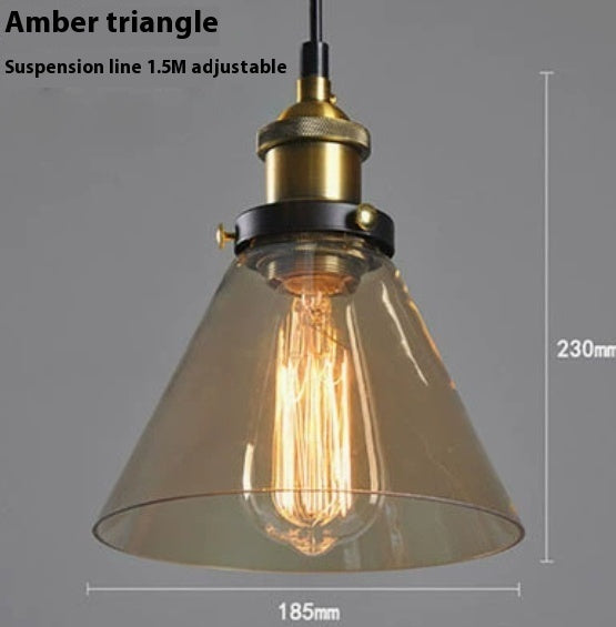Transparent Glass Nordic Chandelier