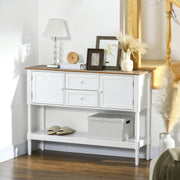 Retro Wood Console Table