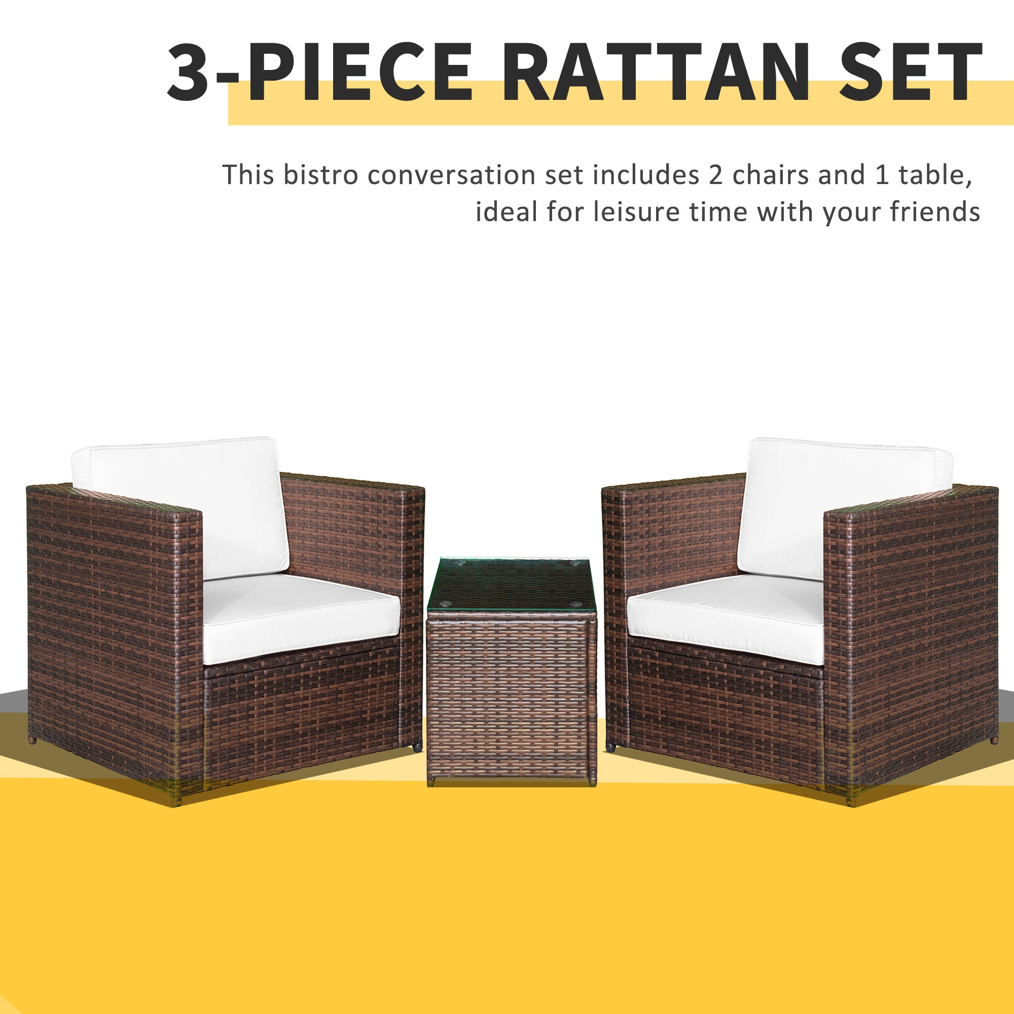 Outdoor Bistro Patio Set