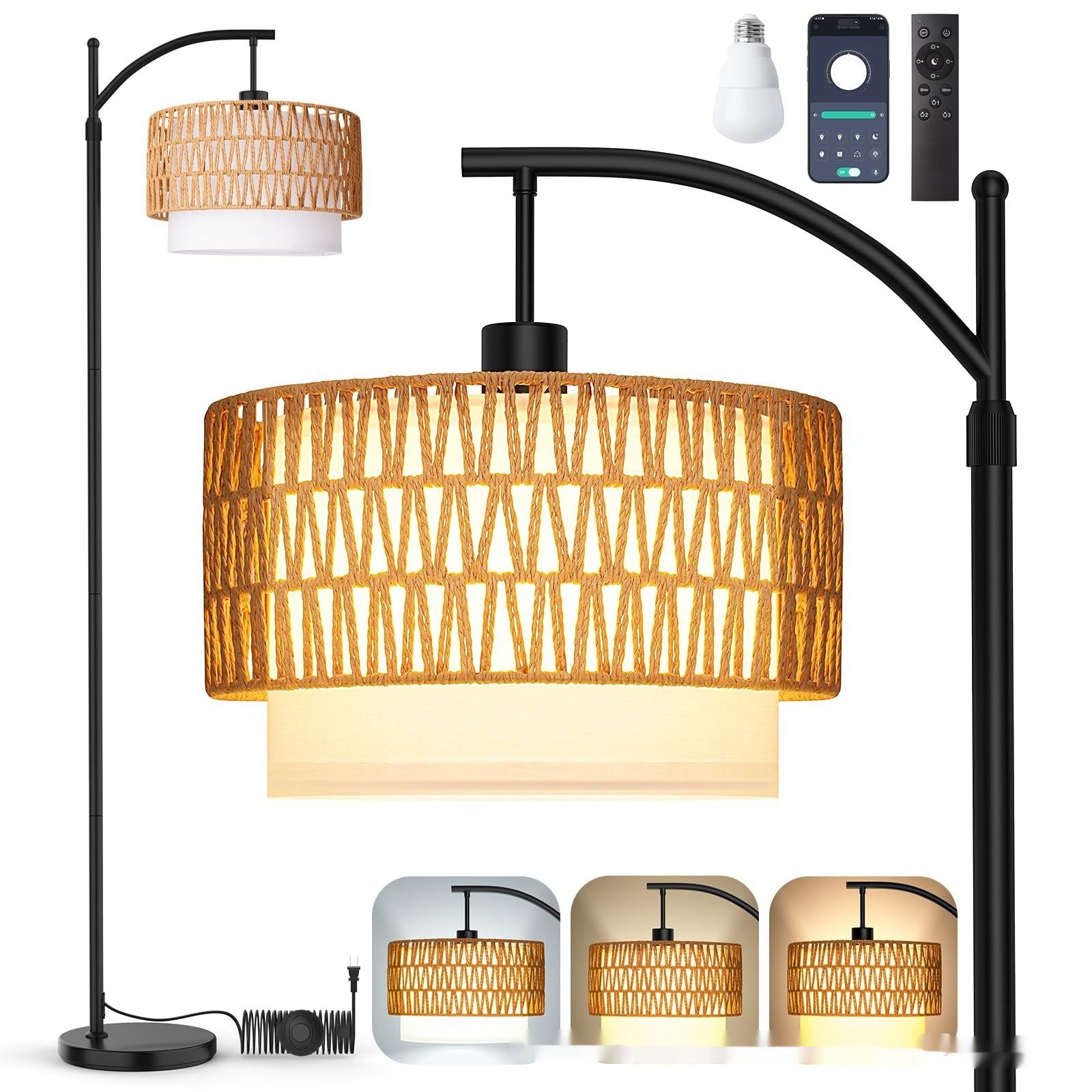 American Iron Floor Lamp