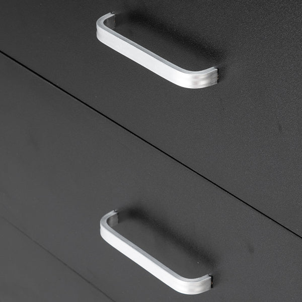 Black Modern Bedside Table