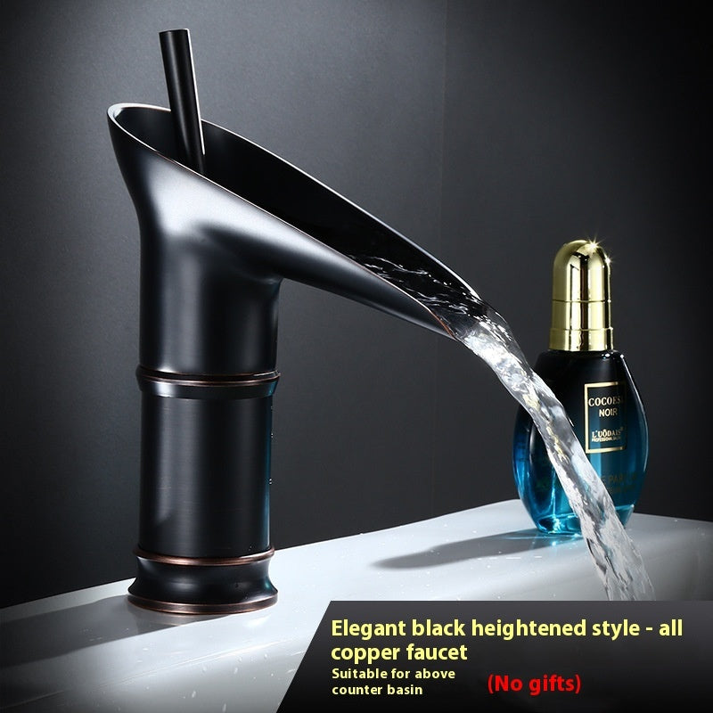 Copper Waterfall Basin Faucet