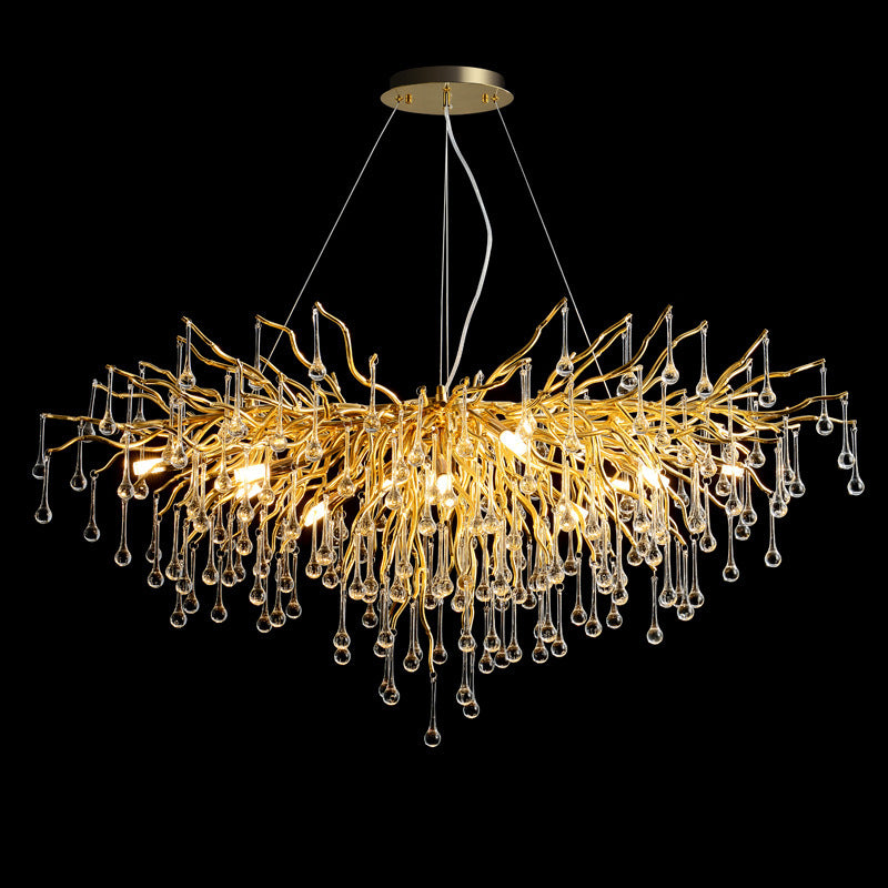 Crystal Water Drop Chandelier