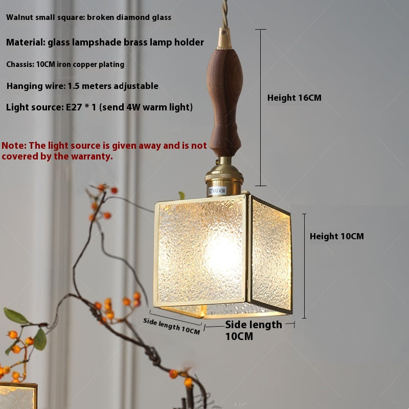 Glass Square Chandelier