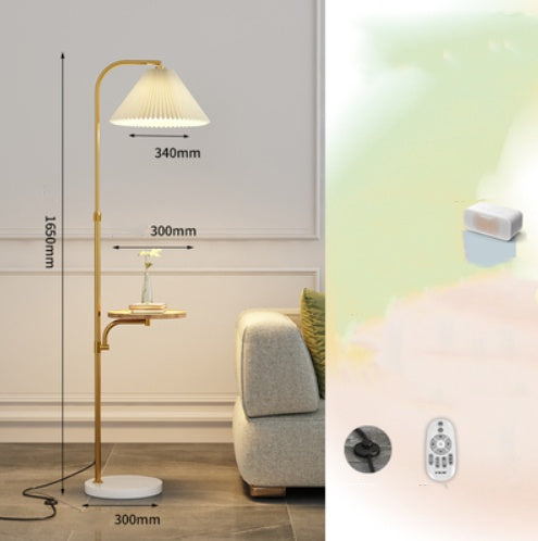 Wood Floor Sofa Lamp
