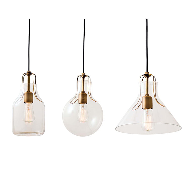 Creative Umbrella Glass Chandelier