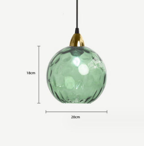 Glass Chandelier Pendant Light