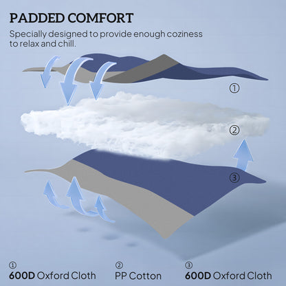 Outdoor Rocking Chairs Set of 2