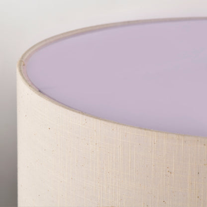 Floor Lamp For Living Room With Beige Lampshade, Standing Lamp Tall Industrial Floor Lamp Reading For Bedroom, Office No Included Bulb -Matte Black Matte Gold