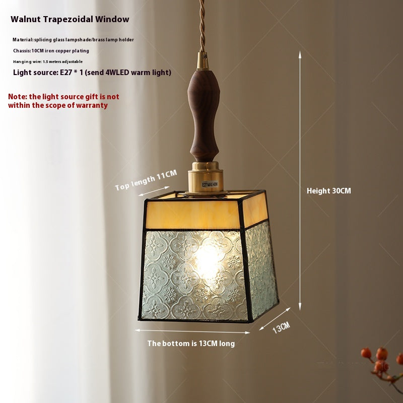 Glass Square Chandelier