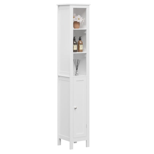 Sleek Tall Storage Cabinet