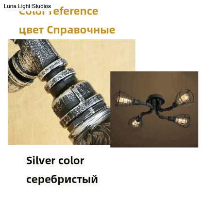 DecorBites™ Earl - American Retro Water Pipe Chandelier