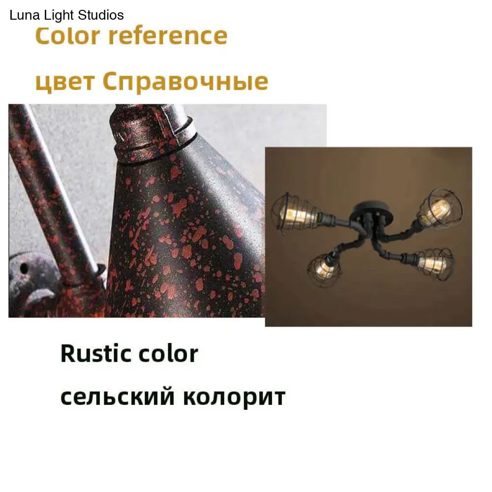 DecorBites™ Earl - American Retro Water Pipe Chandelier