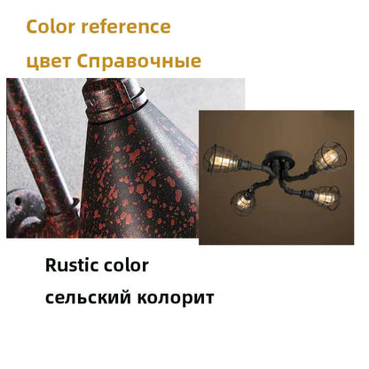 DecorBites™ Earl - American Retro Water Pipe Chandelier