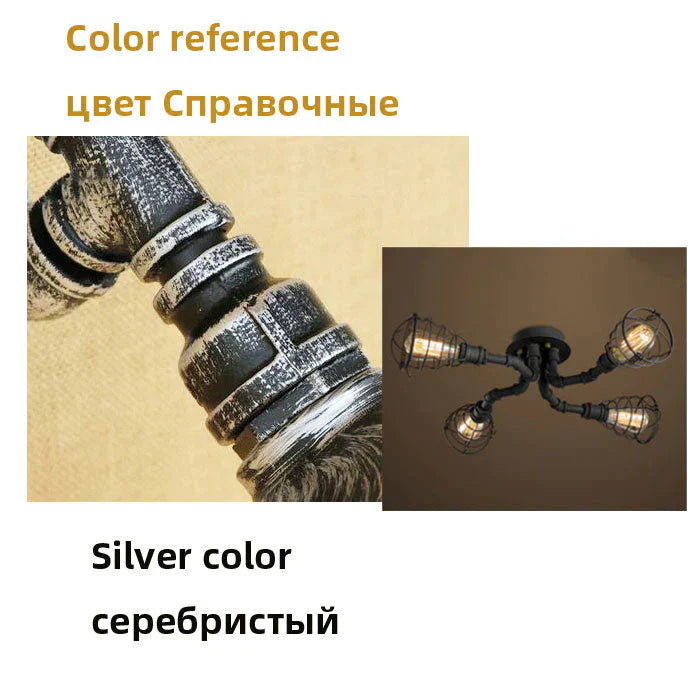 DecorBites™ Earl - American Retro Water Pipe Chandelier