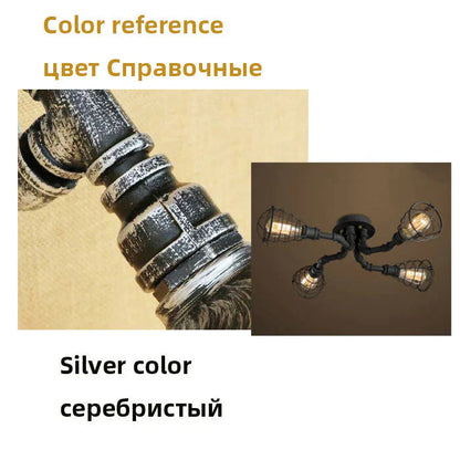 DecorBites™ Earl - American Retro Water Pipe Chandelier