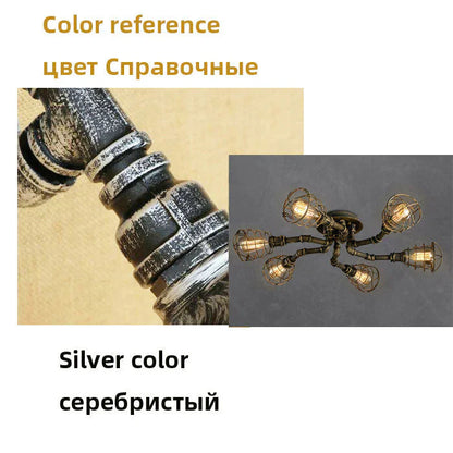 DecorBites™ Earl - American Retro Water Pipe Chandelier