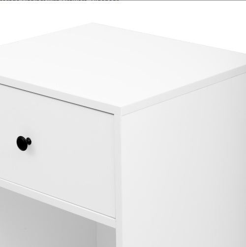 Diseño Simple Gabinete Blanco de Almacenamiento con Cajones, Aparador, Gabinete para Sala de Estar, Comedor, Sala de Estar