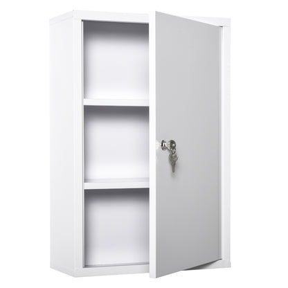 Wall Mount Medicine Cabinet 3 Tier Emergency Box for Bathroom Kitchen