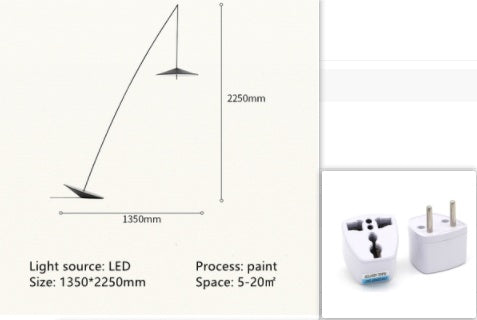 Nordic Iron Floor Lamp