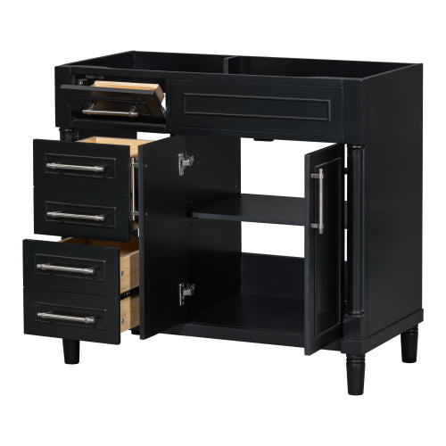 Wood Freestanding Vanity Cabinet