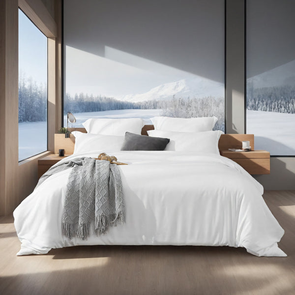 Juego de Cubrecama Sobredimensionado Incluye 1 Cubrecama y 2 Fundas para Almohadas. Presenta Tejido Transpirable, Suave y de Alta Calidad en Estilo Bohemio. Combina la Elegancia de un Hotel de Lujo con un Diseño Minimalista para Versat