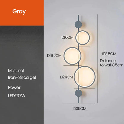 DecorBites™ Ece - Nordic Linear Long LED Wall Light