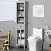White Slim Storage Tower