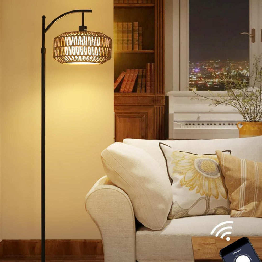 Lámpara de Pie para Sala de Estar con Personalidad de Moda Simple