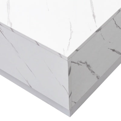 Mesa de Centro con Superficie Deslizante, Mesa Central con Compartimento de Almacenamiento Oculto, Mesa Extensible para Sala de Estar