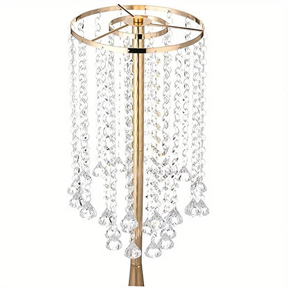 Elegant Crystal Flower Stand Set for Events - Vase
