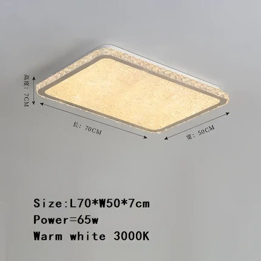 Elegant crystal round ceiling lamp with warm white glow, textured gold frame, and diffused glass for living room decorbites crystal round ceiling lamp