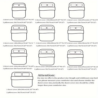 Elegant Embroidery Duvet Cover Set Blue Pink 3 Pieces