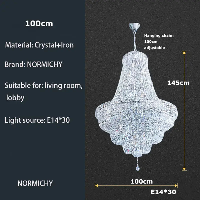 Elegant gold and chrome k9 crystal chandelier with silver iron frame and cascading tiers for dining room decorbites gold chrome