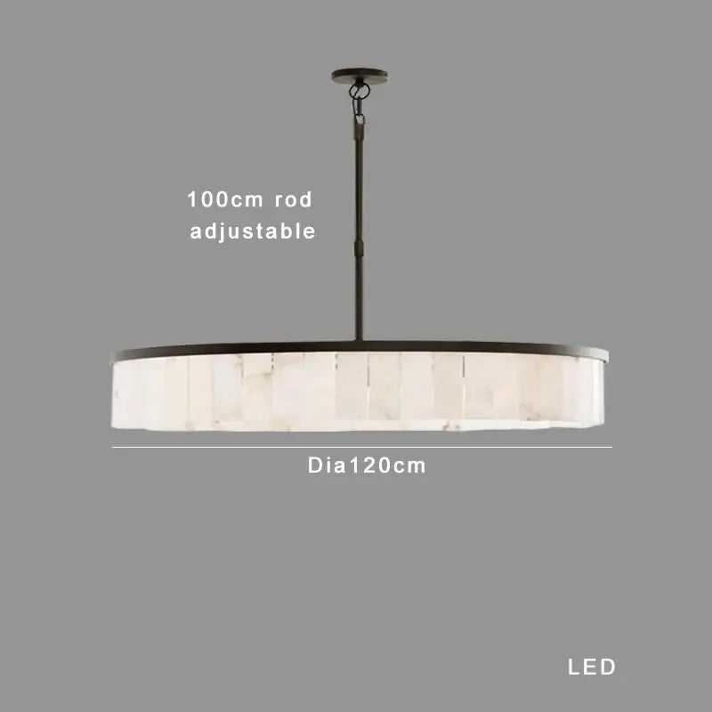 Elegant gold marble tiered pendant light with translucent white marble panels and dark metal frame for dining room decorbites gold marble ceiling