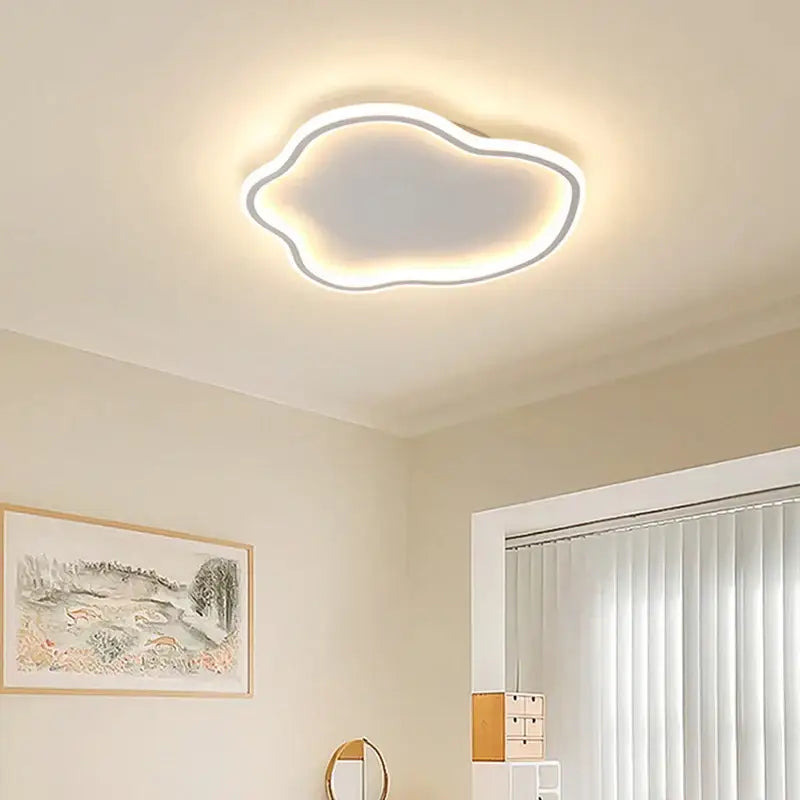 Elegant master bedroom chandelier modern white cloud led light with sleek frame and warm glow for decorbites elegant master decor