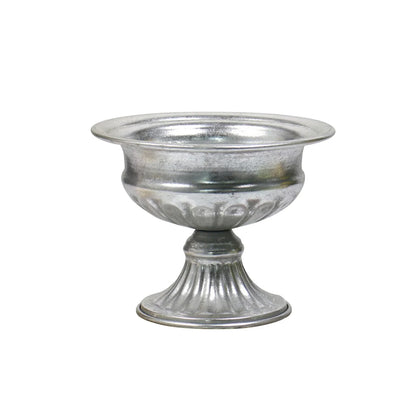 Elegant Metal Flower Vase Candle Holders - Vase