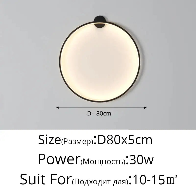 Elegant round wall sconces with sleek black frame and warm white illumination for bedroom indoor lighting decorbites wall sconces