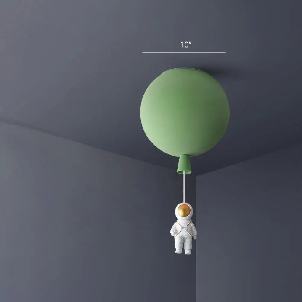 Emerson - Balloon & Astronaut Ceiling Lamp - Kids Acrylic Pendant Light