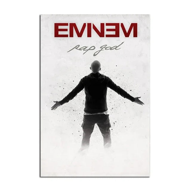 Eminem Posters & Prints: Music Star Wall Art - G / 20X30CMNoFrame - Posters