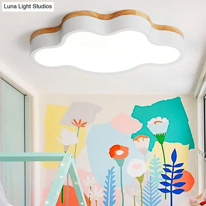 DecorBites™ Eye-Caring LED Flush Mount Ceiling Light for Baby Bedroom - Nordic Style